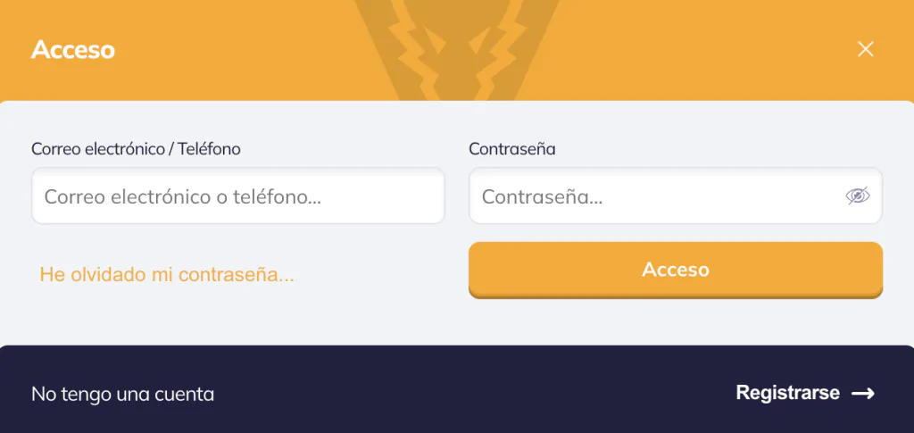 entrada a Valor